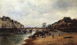 Stanislas Lepine Quais of the Seine oil painting image